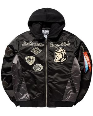 BBCICECREAM Bb Space Suit Bomber Jacket 851 9401 Blk" - Black