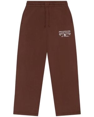 DENIM TEARS Adg Joggers "Washed" Dt334" - Black