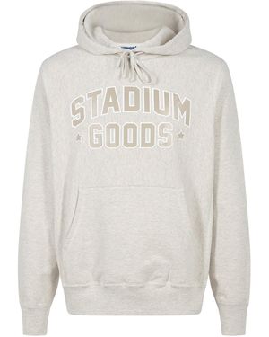 Stadium Goods Collegiate Hoodie "Natural Heather" - Black