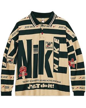 Nike X Cactus Plant Flea Market Longsleeve Polo "Natural - Black