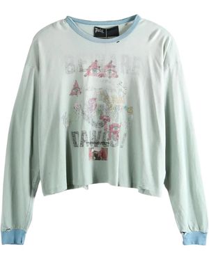 PALY Mstr Me Tonal Long-Sleeve T-Shirt "Baby" 3U002Q1010Lbl" - Black