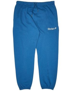 Sinclair Embroidered Logo Joggers Joggers Nvy" - Blue