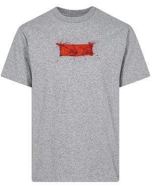 Supreme Ralph Steadman Box Logo T-Shirt "Ss22" Su11761" - Black