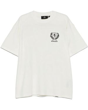 Represent Crest T-Shirt "Flat" Mlm41069 72" - Black