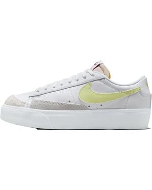Nike Blazer Low Platform Life Lime" Dj0292 115" - White