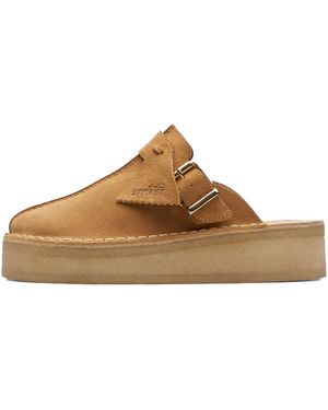 Clarks Trekwedge Mule 26175870" - Black