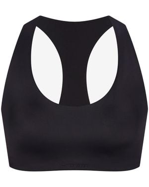 Skims Shine Racerback Bra "Nike - Black
