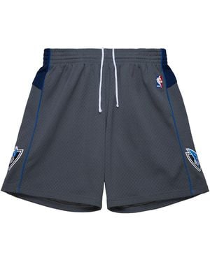 Mitchell & Ness Nba Alternate Shorts Mavericks 2003 "Mavericks" Ashr5694 Dma03Pppgrey" - Blue