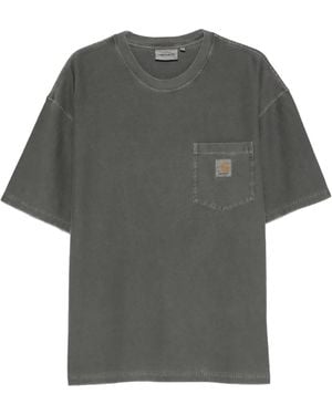 Carhartt Loose Pocket T-Shirt Garment Dyed" I036863 89 Gd" - Black