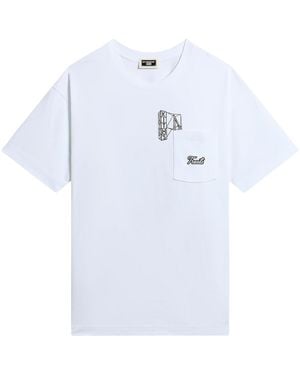 Kith Katz's Delicatessen Pocket T-Shirt Khta030103 101" - Black