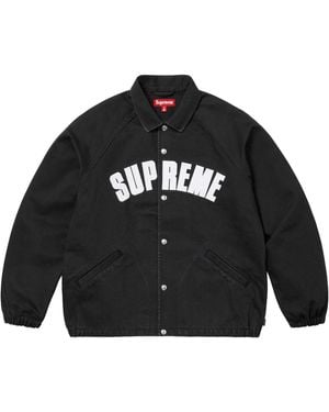 Supreme Arc Denim Coaches Jacket "Fw25 - Black