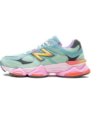 New Balance 9060 "Sage Leaf/ Neo Flame" U9060Wrb" - Black
