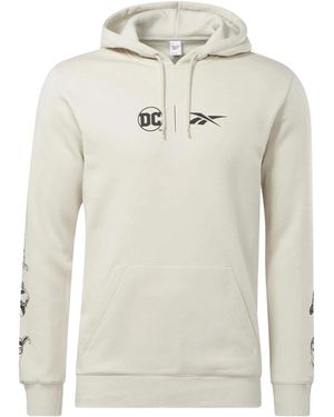 Reebok Dc Logo Hoodie "Alabaster" Ib5816" - Black