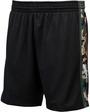 Mitchell & Ness Nba Straight Fire Camo Swingman Shorts "1994 San Antonio Spurs - Black