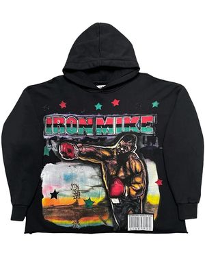 Barriers King Phade X Mike Tyson Hoodie Bar09" - Black