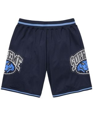 Supreme Studded Basketball Short Su25637" - Blue