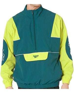Reebok Classics Electrogen Half Zip Anorak "Deep Hero" Fn2956" - Green