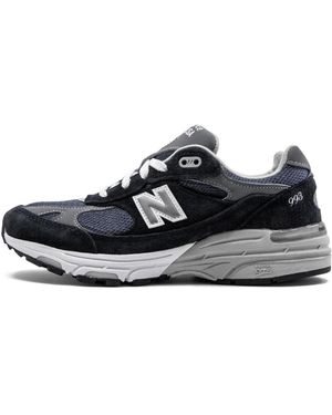 New Balance 993 Wr993Nv" - Black