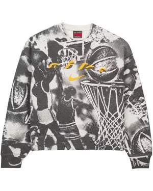 Nike X Cactus Plant Flea Market Cpfm Hoop Crewneck "Light Bone" Fj5887 072" - Black