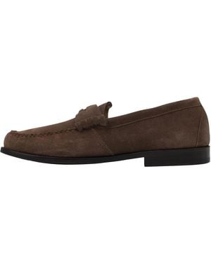 Rhude Slip-On Loafer Rhdmftw0014 Brn" - Black