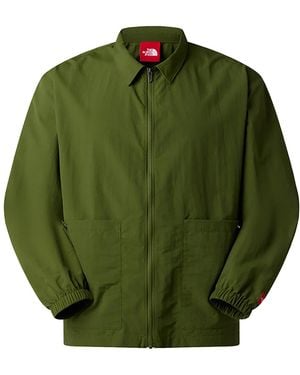 The North Face Box Nylon Longsleeve Shirt Nf0A8Fhcbri" - Green