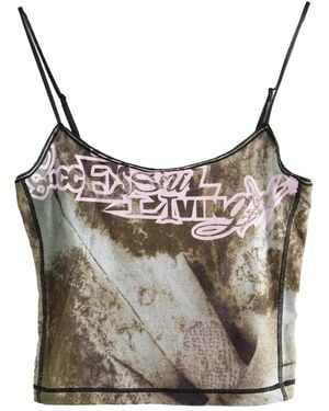 DIESEL T-Uca Tank Top Sand" A20981 0Qvcw 5Afa" - Black