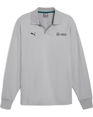 PUMA Mapf1 Longsleeve Polo 627339 02" - Black