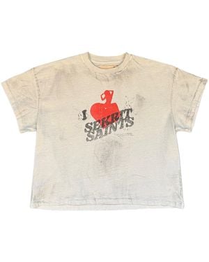 SEKRIT Gentleman's Club T-Shirt "Vintage" Sek Fw25 Tee07" - Black
