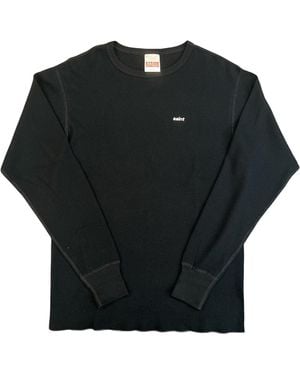 SAINT Mxxxxxx Thermal Long-Sleeve Shirt Sm Mk8 0000 032" - Black