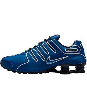 Nike Shox Nz "Court" Iq0572 402" - Blue