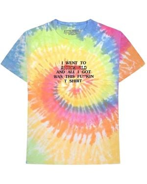 Travis Scott Lollapalooza I Went To Astroworld "Tie-Dye" Db245Aea" - Black