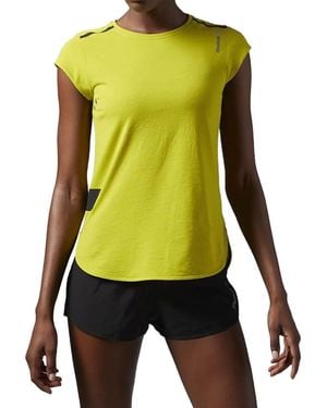 Reebok One Series Quik Cotton Short Sleeve T-Shirt "Vital" Aa1510" - Black