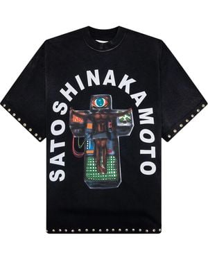 Satoshi Nakamoto Welcome To The Machine T-Shirt Sat089" - Black