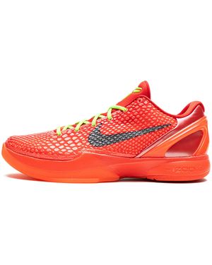 Nike Kobe 6 Protro "Reverse Grinch" Fv4921 600" - Red