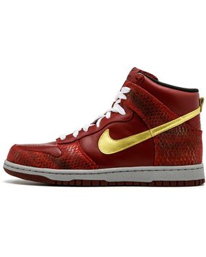 Nike Dunk High Premium "Eddie Cruz West" 317891 671" - Red