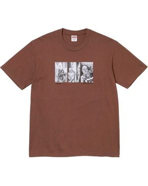 Supreme Mister Cartoon Pow T-Shirt "Fw24 - Su25749" - Brown