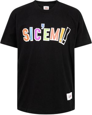 Supreme Wtaps Sic'Em T-Shirt "Fw21" Su11190" - Black