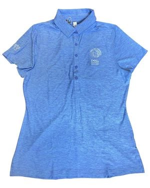 Under Armour Golf Polo "World Golf Championships Dell" Uw2336" - Blue