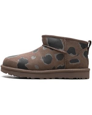 UGG Classic Ultra Mini Appaloosa "Caribou" 1166890 Crbo" - Black