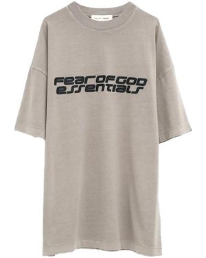 Fear Of God 90S Short Sleeve T-Shirt "Smoke" 125Ho254471F" - Black