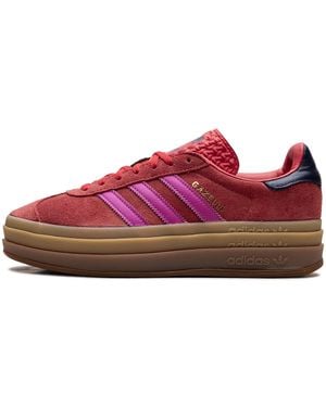adidas Gazelle Bold Semi Lucid Fuchsia" Jh9665" - Red