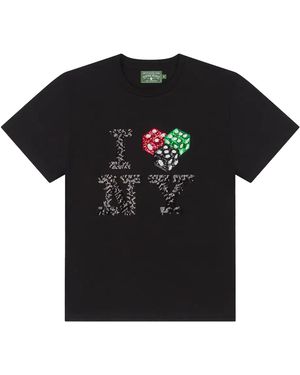 DENIM TEARS Cee-Lo Ny T-Shirt Dt284" - Black