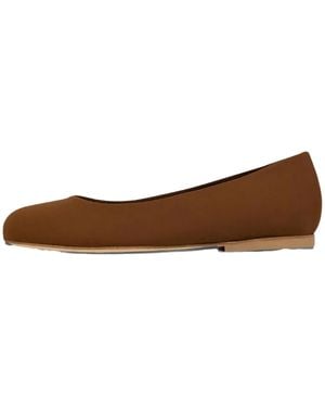 Marni Ballet Flat Shoes Bams000300Tcr8600M37" - Brown
