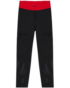 Reebok Cardi B Tights (Plus Size) H48411" - Black