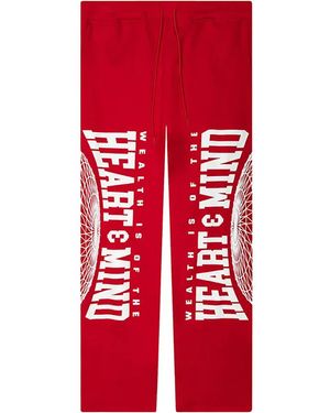 BBCICECREAM Mercer Joggers 851 1101" - Red