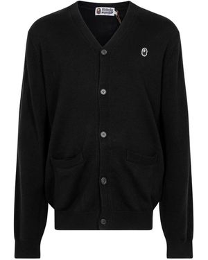 A Bathing Ape Cardigan X Kid Cudi - Black