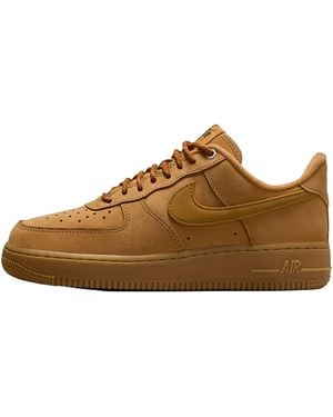 Nike Air Force 1 '07 "Flax Wheat" Fz7372 200" - Brown