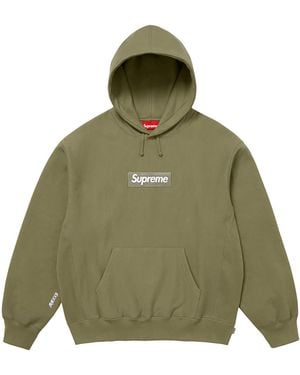 Supreme Box Logo Hooded Sweatshirt "Fw25 - Green