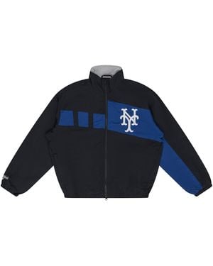 Aimé Leon Dore New York Mets Panelled Jacket Ss24Wj034 Jet" - Blue