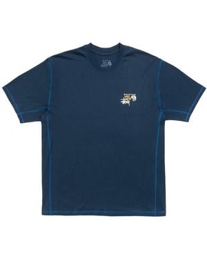 Stussy Mountain Hardwear Tee "Hardwear" Stus485" - Blue